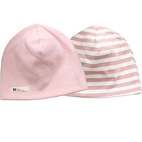 Paquet de 2 coton du nouveau-né Chapeau pour 0-6Months - Garçons Bébés filles doux Bonnet unisexe infantile Essential Cap, chaud Hôpital Cap Cover