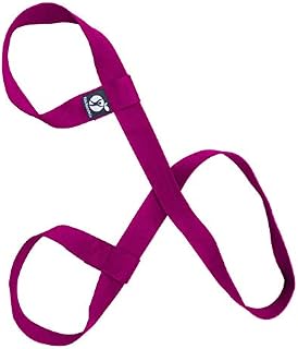 FitLifestyleCo Yoga Mat Strap - Carrying Sling - Durable Cotton - 4 Colors