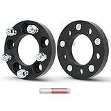 OCPTY 5x4.75 Wheel Spacers 1 inch 5x4.75 to 5x5 Wheel Adapters for Blazer for Camaro for Corvette for Eldorado for Firebird for Jimmy 12x1.5 Studs 87.1mm Hub Bore Hub Centric Wheel Adapters 5 lug 2PCS