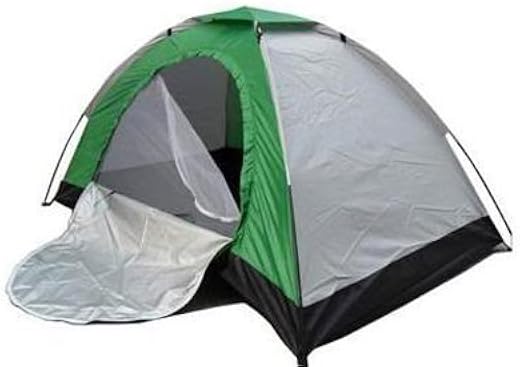 MOHAK Portable 6 Person Classic Rectangular 3 Season Camping Tent with Waterproof Coating on Polyester, Ideal for Camping,