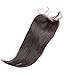 Beata Hair Top Closure Brazilian Straight Lace Closure Human Hair Free Part with Baby Hair (08inch)