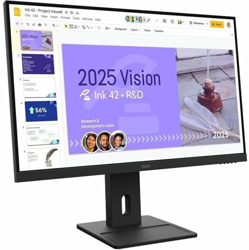 Image of Lenovo ThinkVision E27Q-40 27 inch Class WQHD LED Monitor - 16:9 - Raven Black - 27 inch Viewable - in-Plane Switching (IPS) Technology - WLED Backlight - 2560 x 1440-16.7 Million Colors - 350 Nit - 4 ms -