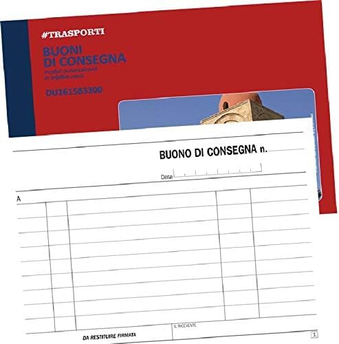 BUONI DI CONSEGNA 33 MODULI TRIPLICE COPIA CARTA AUTORICALCANTE F.TO A5 - 7