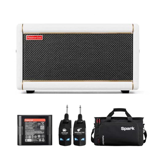 Positive Grid Spark2 �P�i�E�I�ׂ�A�N�Z�T���[�Z�b�g Pearl �P�[�X�{�o�b�e���[ ���C�����X�V�X�e���̂� �M�^�[�A���v �x�[�X �G���A�R�Ή� 50W �|�W�e�B�u�O���b�h