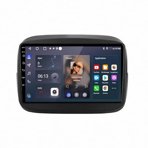 Radio de coche para Fiat Mobi manos libres con navegación GPS integrada