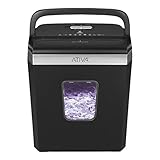 Ativa 6-Sheet Cross-Cut Shredder, Black, A06CC19
