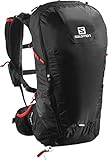 Salomon Leichter Wanderrucksack, Peak 30, schwarz/rot, 30 L, L37997100
