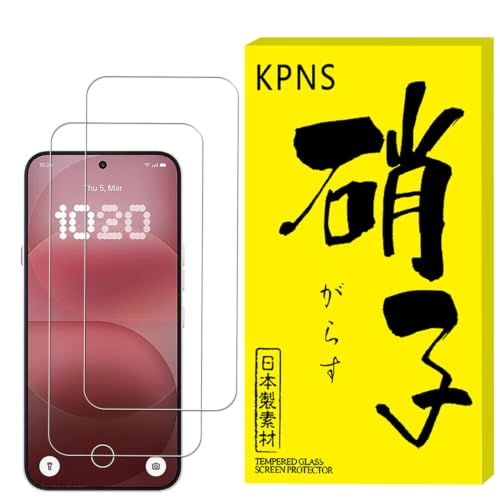 KPNS ���{�f�ސ� Nothing phone 4a pro �p �K���X�t�B���� �ی�t�B���� �J�o�[ �ȒP�\��t�� �����K���X�y2���Z�b�g�z | Nothing phone 4a pro �t�B���� �����ߗ��A�C�A�h�~�A�ȒP�\��t���A�w��h�~�A�����x�^�b