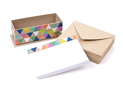 Hallmark Blank Note Cards With Envelopes (Stationery Box Set Of 50 Blank Cards) #TOP3