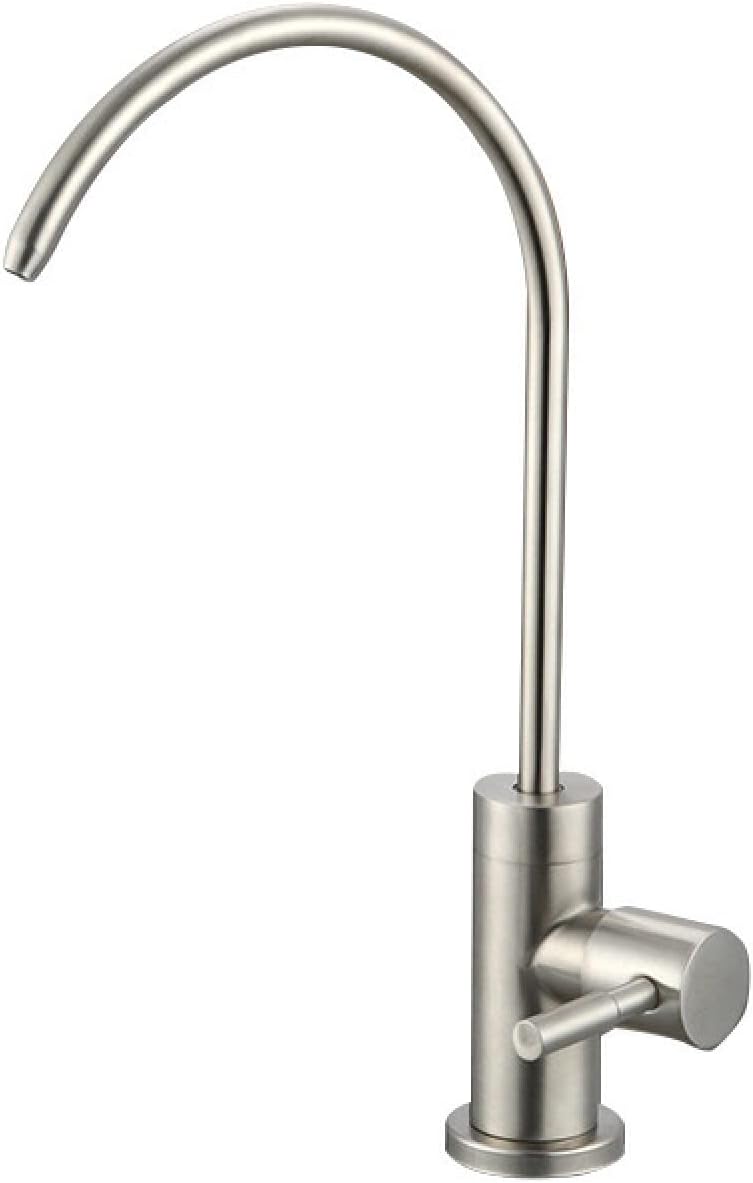 Water Filter Faucet Kitchen Faucets 360 Sink Stainless Drinking,Brushed(Brushed)