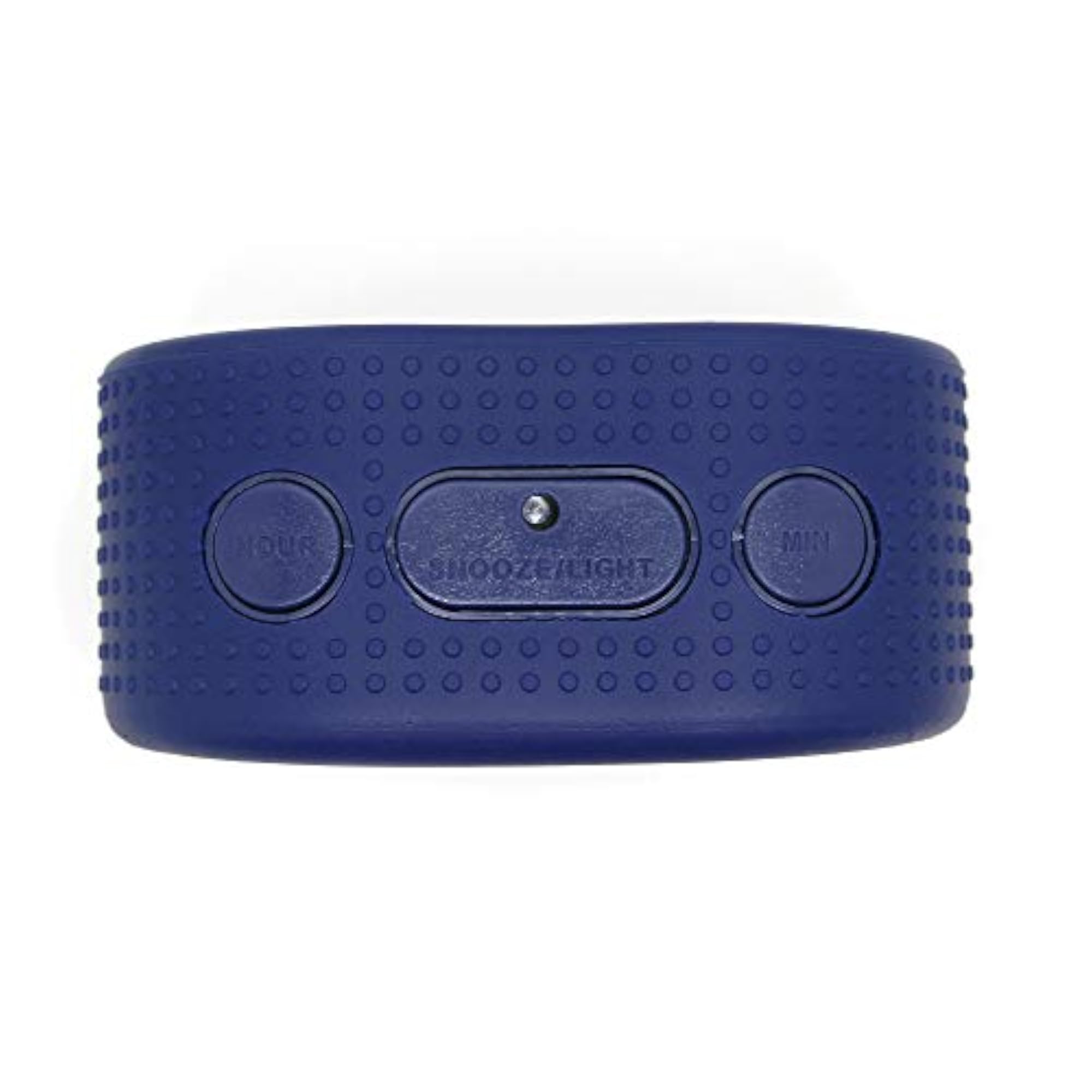 Rubber Smart Light Alarm Clock, Blue