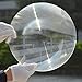 1Pc Dia 300mm Large Optical Plastic Big Solar Fresnel Lens Focal Length 120 220 400 360mm Solar Concentrator Magnifying Glass Thcikness 2mm (Size : 300mm, Color : 2000mm)