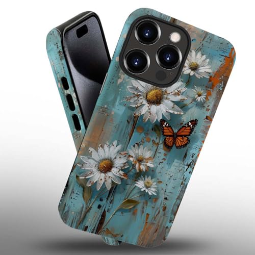 Coque design fleurs iPhone 15 Pro Max DAIZAG premium - 4