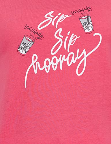 Image of Rupa Women's Cotton Hearts Pajama Set Pack of 1 (1353A02-SALMON-XXL Salmon 2XL)