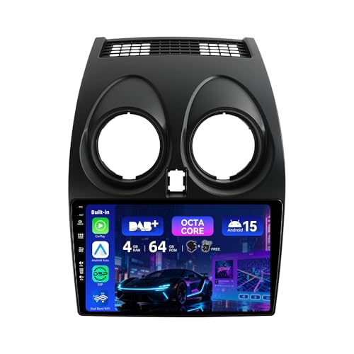 Autoradio Octa-Core Nissan Qashqai J10 Écran 9 Pouces Double Din