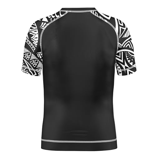 Men's Sleeve UPF 50+ Rash Guard Skins Compression UV Sun Protection Rashguard Water Sports Rash Guard2