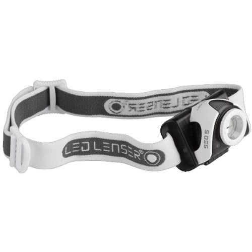 LED LENSER SEO 5 - Linterna frontal, color gris Cover