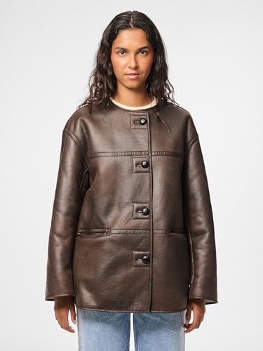 Chaqueta reversible de mujer para estilismos urbanos PIECES Pcjulie 3