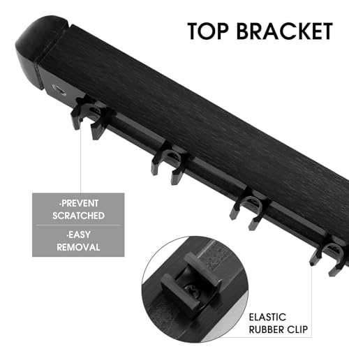 Support de rangement queue de billard vertical multifonction noir - 4