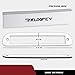 RUXIFEY 3rd Third Brake Light Gasket Seal Compatible with Ford F250 F350 F450 F550 Super Duty 1999 to 2016 High Mount Stop Lamp Assembly