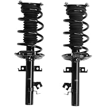 Pair Front Complete Struts Assembly w/Coil Spring Compatible with Nissan Rogue Qashqai Sport 2014-2020 Shock Absorbers Kit 173075 173074, Left & Right, 2PCS