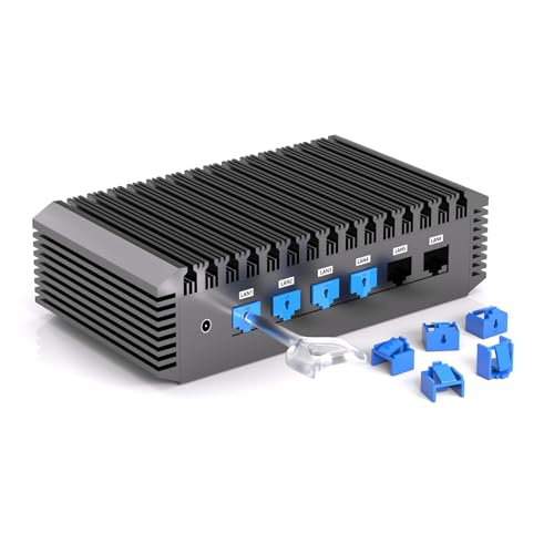 Image of 100pcs RJ45 Port Lock with 5 Keys, Locking RJ45 Port /Dust Blocker,Compatible with Computer,TV,Router,Other Devicesrj45 (Blue)