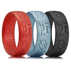 3PC-Metallic Red & Ice Blue & Black