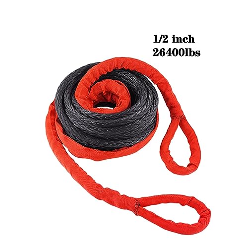 Cuerda del cabrestante Uhmwpe 12mm de alta tenacidad para remolque 4x4 3