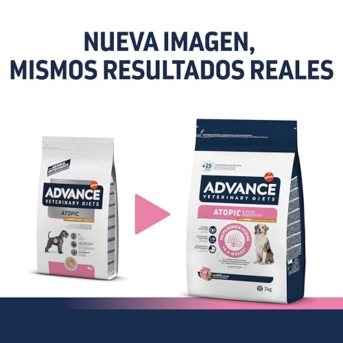Advance Veterinary Diets Atopic Medium & Maxi, Hundefutter mit atopischer Dermatitis mit Kaninchen, 3 kg