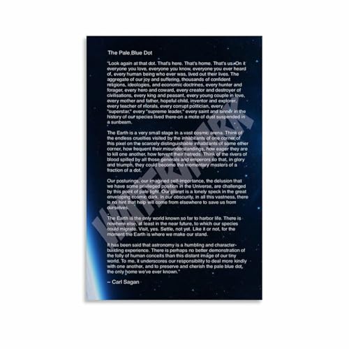 Pale Blue Dot Canvas Print