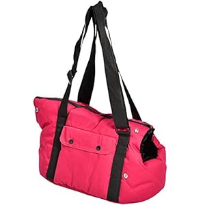 Bobby hondentas, zacht, maat M, framboosrood, Taille M, Rood