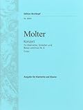 MOLTER J.M. - Concierto nº 4 en Re Mayor para Clarinete y Piano (Urtext) (Becker/Obst)