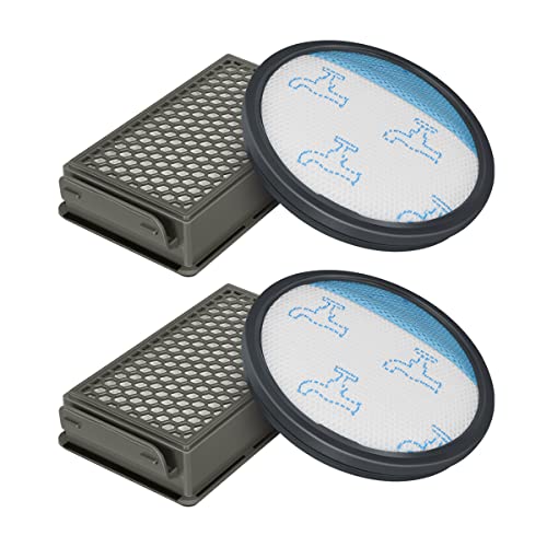 2 Kit de Filtres HEPA pour Rowenta/Moulinex/Tefal Compact Power Cyclonic Aspirateur RO3731EA RO3753EA RO3786EA, Filtre de Rechange Accessoires comparable avec ZR005901