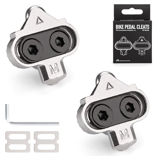 GEWAGE �����p���]�ԃN���[�g ����~�߃N���[�g�v���[�g�t�� - �V�}�m MTB SPD Pedals (SH56) �Ή� �j�����p �}�E���e���o�C�N�V���[�Y - ���]�ԃN���[�g�Z�b�g (�}���`�����[�X)