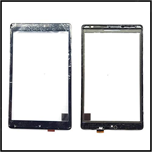 COMPLETO DI FRAME Vetro Touch Screen Frame Wind Tab 8 ALCATEL One Touch PIXI 3 (8) OT9022X3G Nero