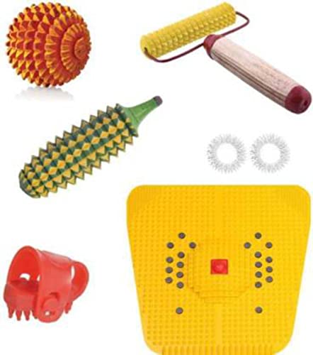 NETCLUB Acupressure Foot Mat For Stress And Pain Relief With Acupressure Full Body Massage Products fitness kit Acupressure kit Massager