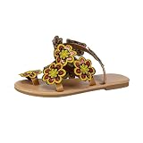 Sandalen dames 40 blauwe strandsandalen sandalen damesschoenen wighak 38, rood, 43 EU 3X-Smal