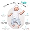 Sense-U Pro Baby Monitor – Breathing Movement, Rollover & Overheating Trackers for Better Sleep, Simple Clip-On Smart Sleep Monitor with Arousal Vibration, Audible Alerts & Sleep Analysis