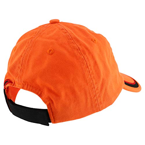 Armycrew Youth Size Unstructured Washed Cotton Flame Embroidered Cap3