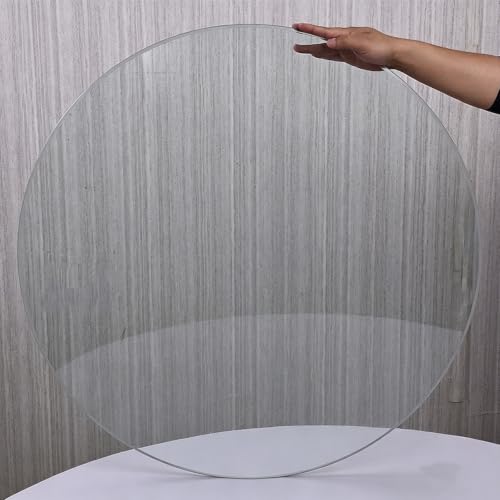 Verre trempé pour table de cuisine : le plateau idéal de 100cm
