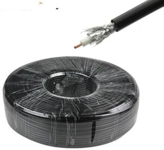 10 Meters Low Loss Flexible KSR-195 Double Shielded RF Coaxial Cable