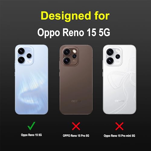 Image of amazon basics Back Case Cover for Oppo Reno 15 5G | Compatible for Oppo Reno 15 5G Back Cover | Liquid Silicon Magic Case with Camera Protection | Black