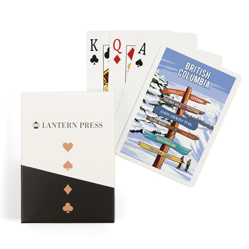 Baraja de póker British Columbia 52 cartas para adultos
