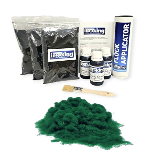 Kit flocage tableau de bord FLOC-KING Vert Racing 3m²