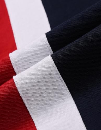 Image of U.S. POLO ASSN. Slim Fit Polo T Shirts for Men - 100% Cotton, Half Sleeves Mens Tshirt