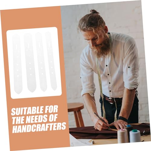 STOBOK 20 Unidades Placa de posicionamento de perfuração de correia ferramentas de couro cintos cint