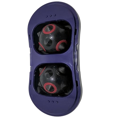 Spiky Massage Ball Roller for Nikken Kenko MagDuo 13201 Body Massager Hand-held for Neck & Shoulder Spike Magnetic Balls Hand Massager Self Massage Roller for Muscles Trigger Point & Back Knot