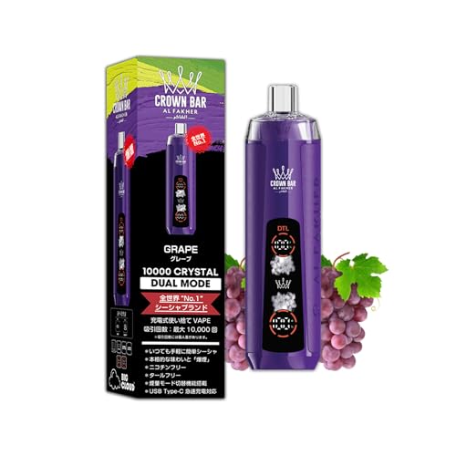 �d�q�^�o�R �^�[�� �j�R�`��0 �����C �g���̂� �V�[�V�� vape �Z�� ���L�b�h �����^�� ���� �x�C�v�G���W�� �V�^ Al Fakher Crown Bar DTL�Ή� ��e��10000�� �z������ USB Type-C �N���X�^���~�X�g �t���[�o�[