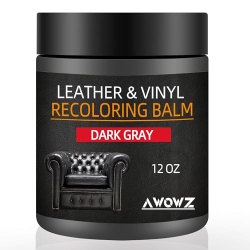 Leather Recoloring Balm - Scratch Repair & Color Restore Kit