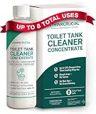 Think Crucial Toilet Tank Cleaner Concentrate — 35% Citric Acid, 8 Uses, Bleach-Free, No Blue Dye, Septic Safe — 16 fl oz